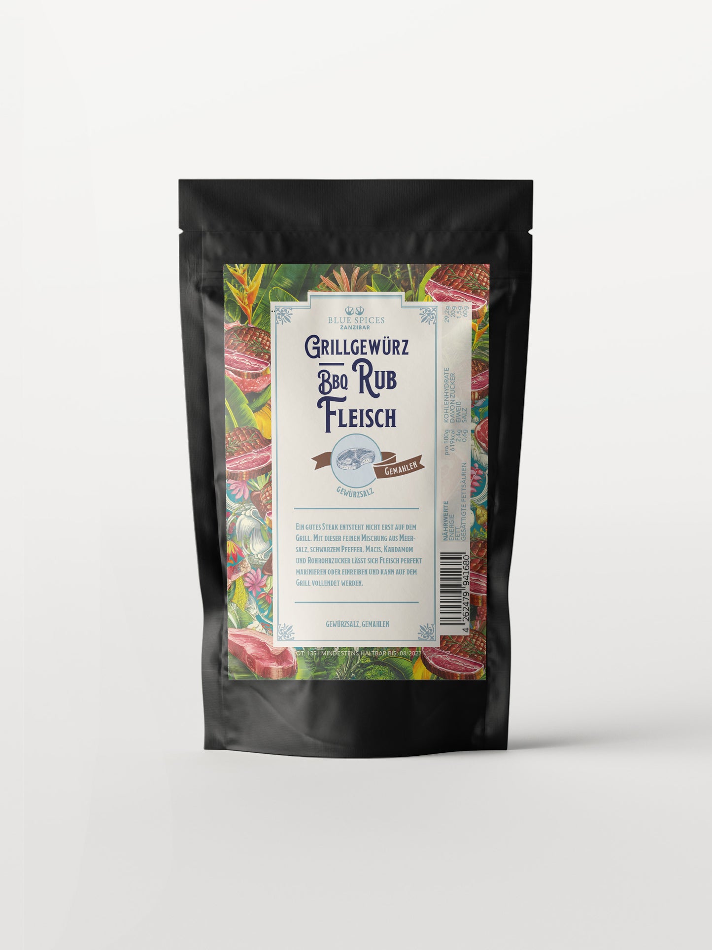 BBQ Rub Fleisch Grillgewürz