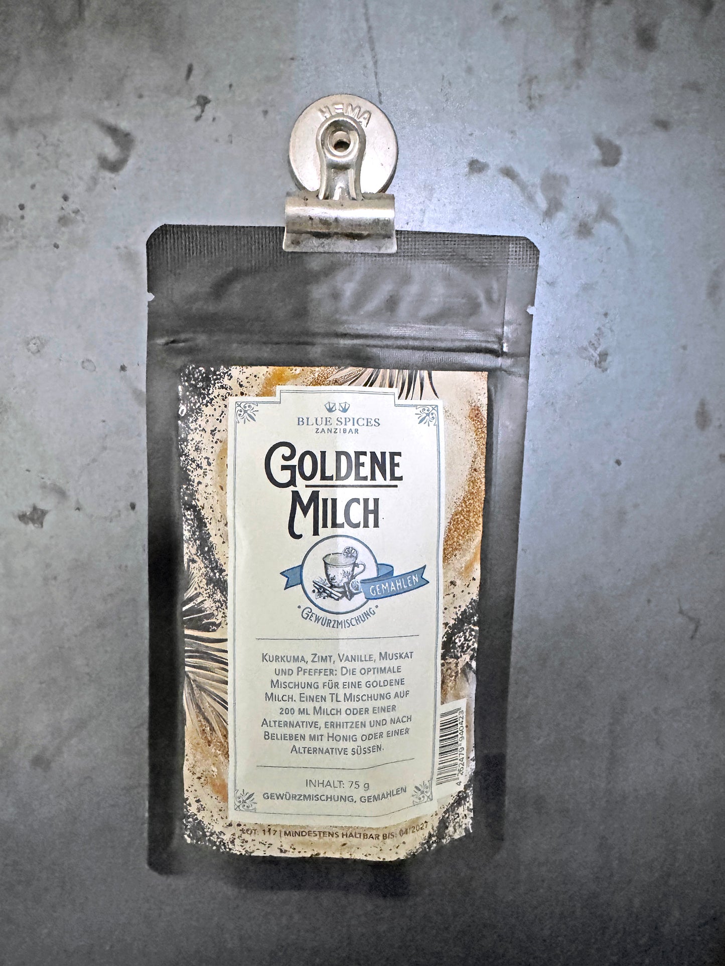 Goldene Milch-Gewürz