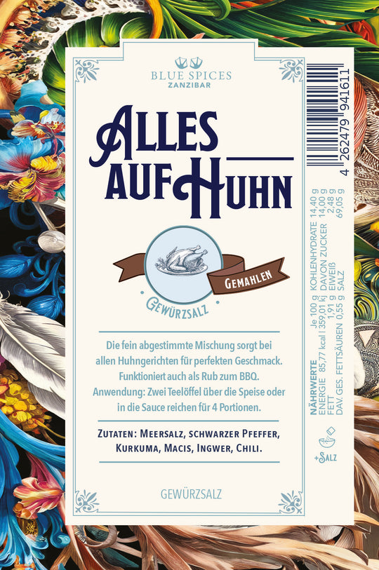 Alles auf Huhn