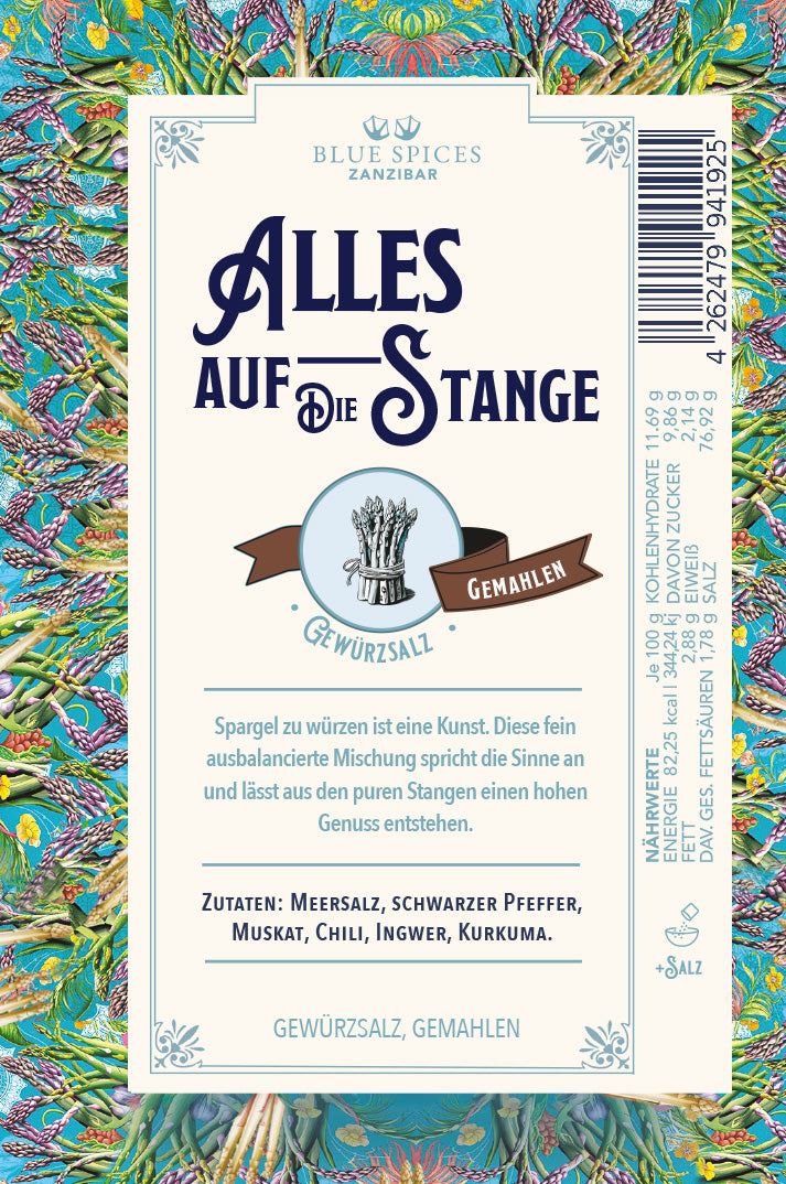 Alles auf die Stange - für Spargel