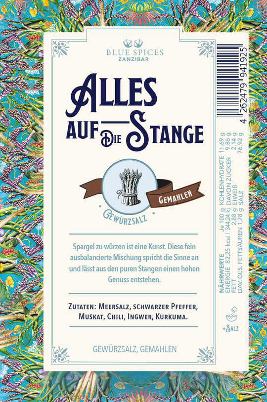 Alles auf die Stange - für Spargel