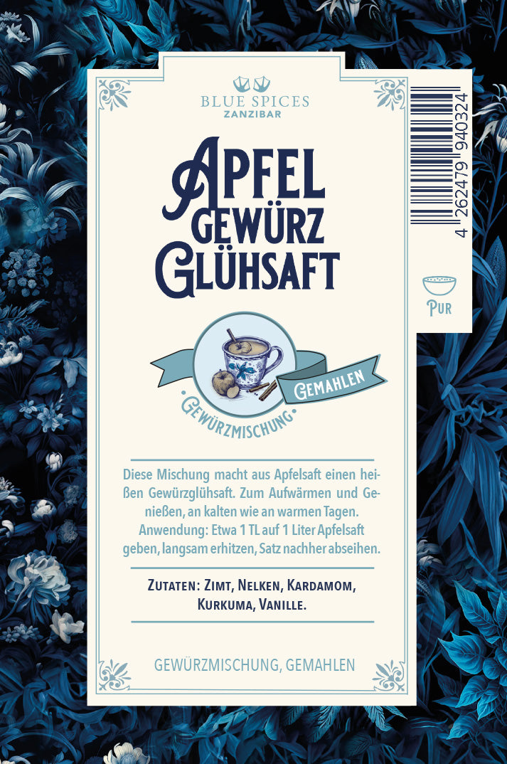 Apfelgewürzglühsaft-Gewürz