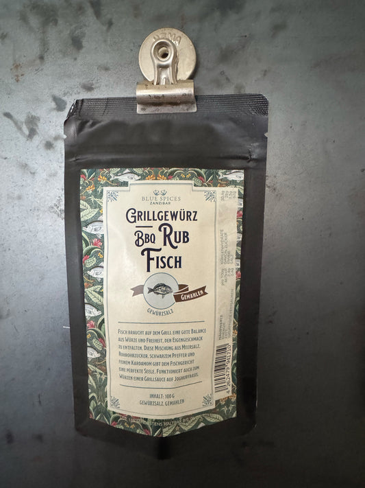 BBQ Rub Fisch Grillgewürz