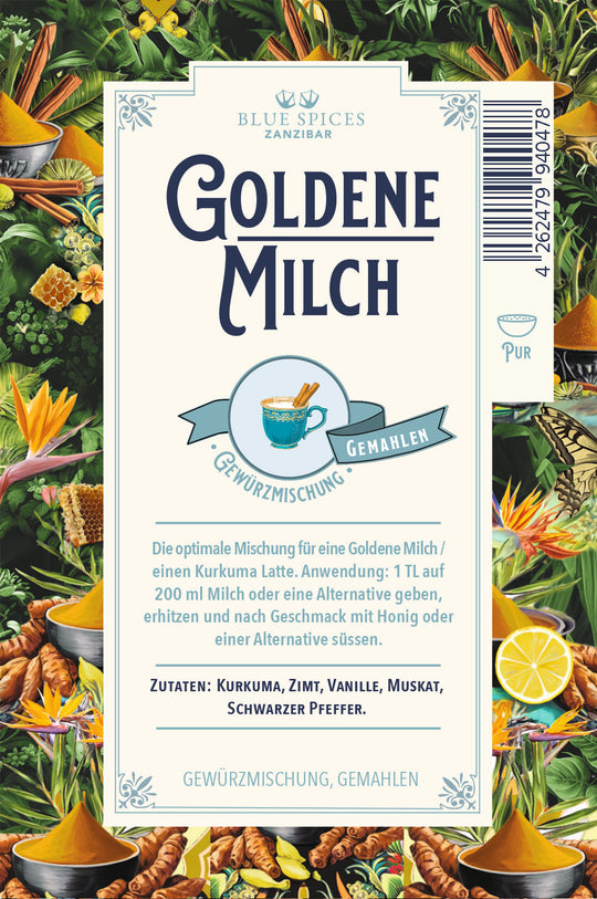 Goldene Milch-Gewürz