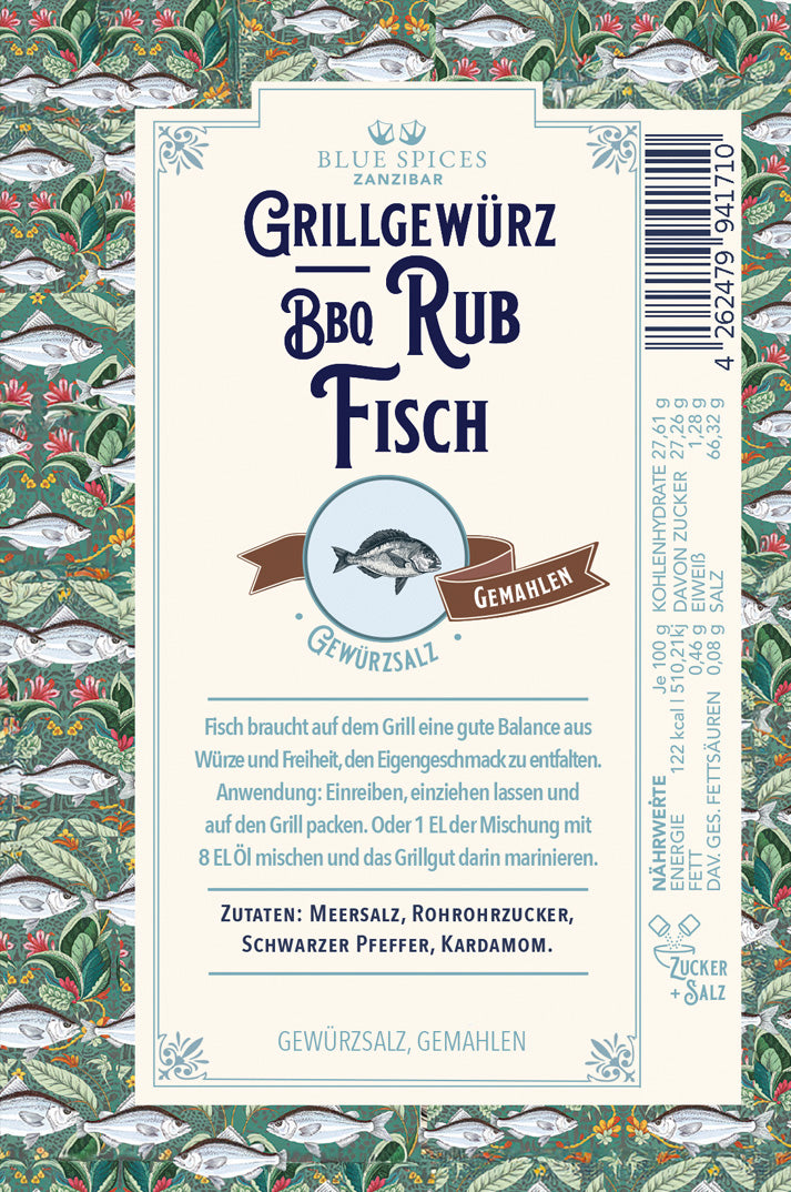 BBQ Rub Fisch Grillgewürz