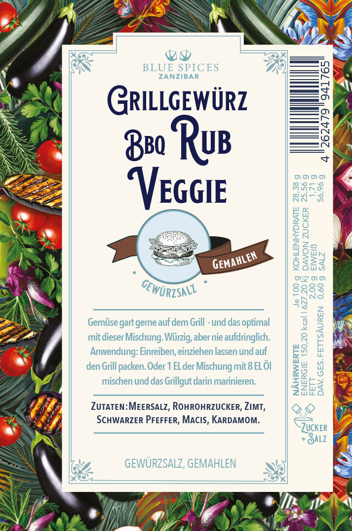 BBQ Rub Veggie Grillgewürz