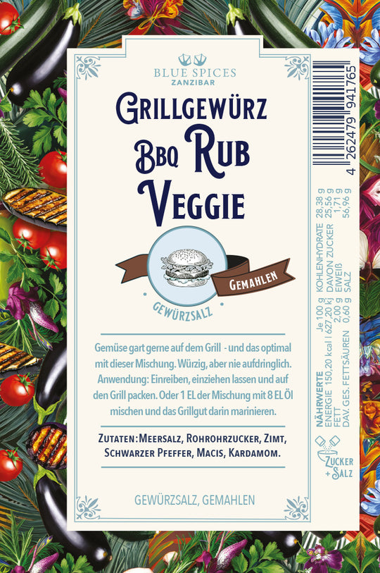 BBQ Rub Veggie Grillgewürz