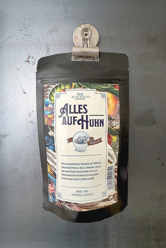 Alles auf Huhn