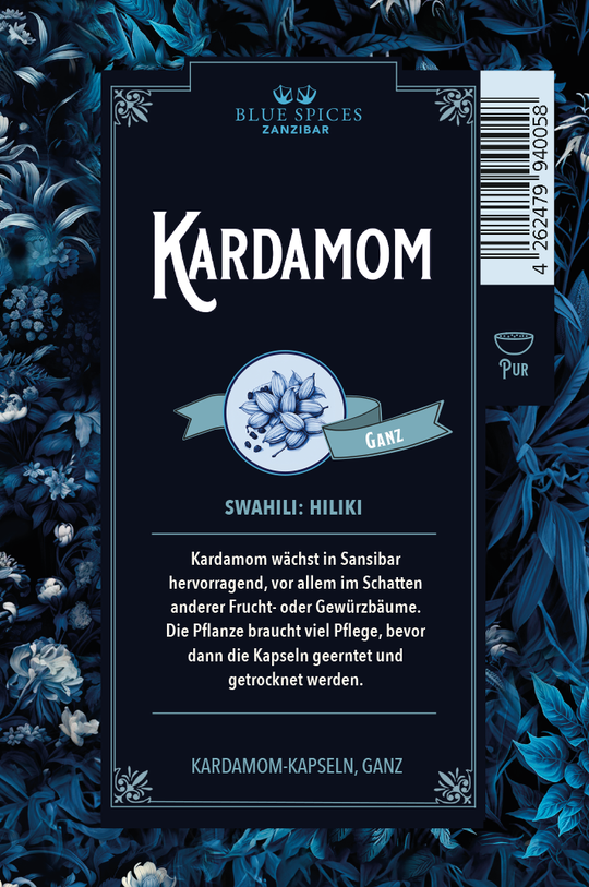 Kardamom (ganz)