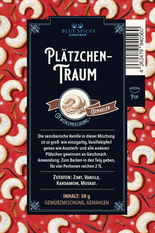 Plätzchentraum Vanille Gewürz