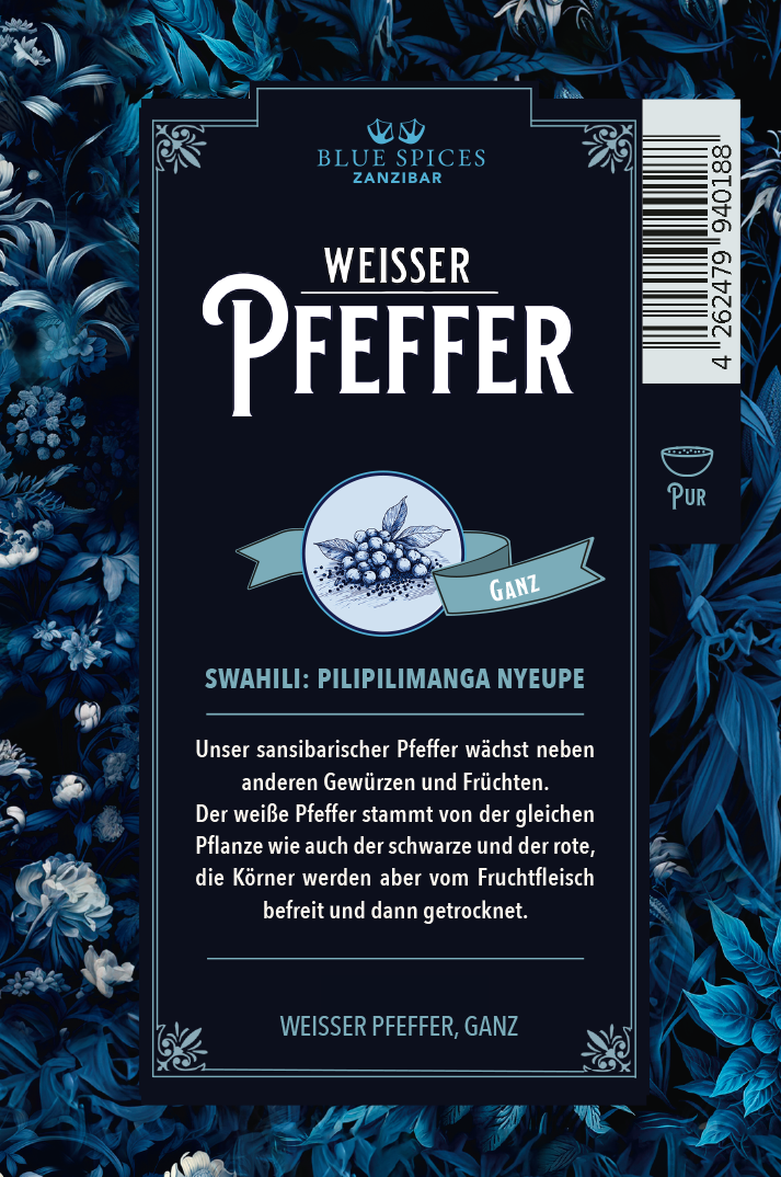 Weißer Pfeffer (ganz)
