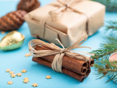 blue spices Zimt Weihnachts- oder Neujahrsgeschenk
